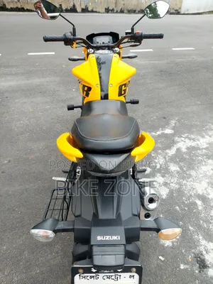 Suzuki Gixxer Monotone 2024 Yellow