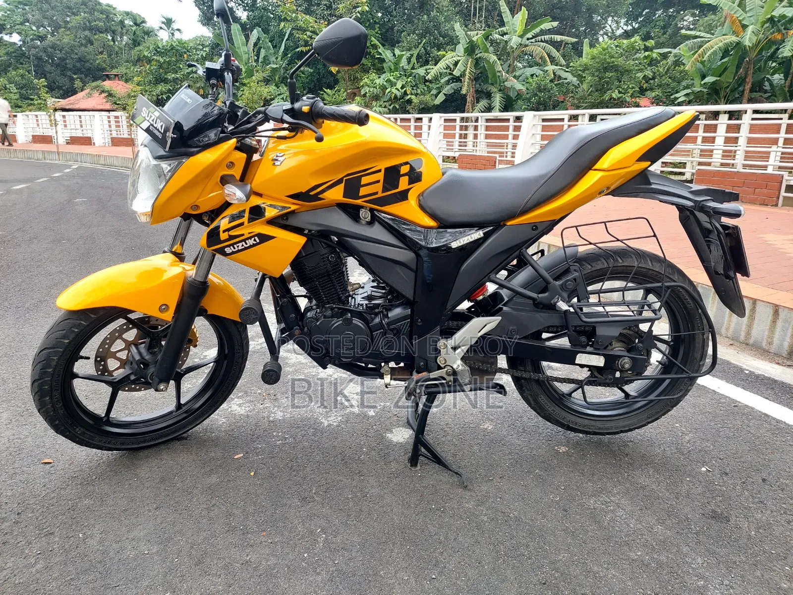 Suzuki Gixxer Monotone 2024 Yellow