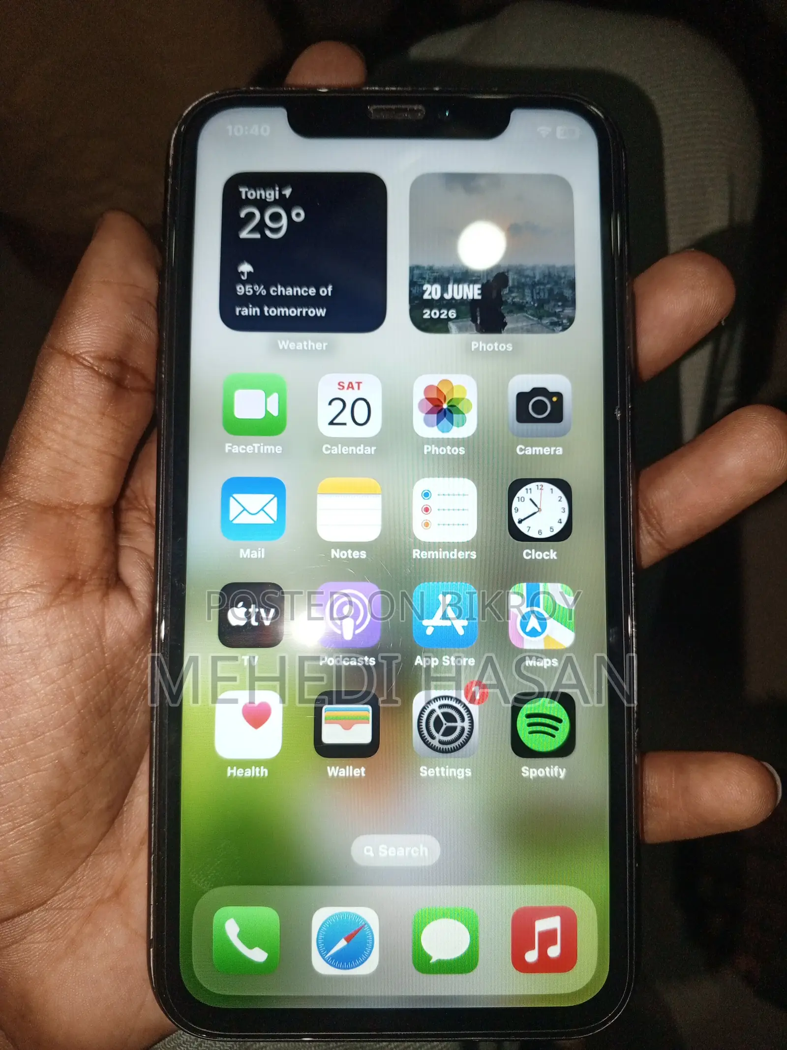 Apple iPhone XR 64 GB Black