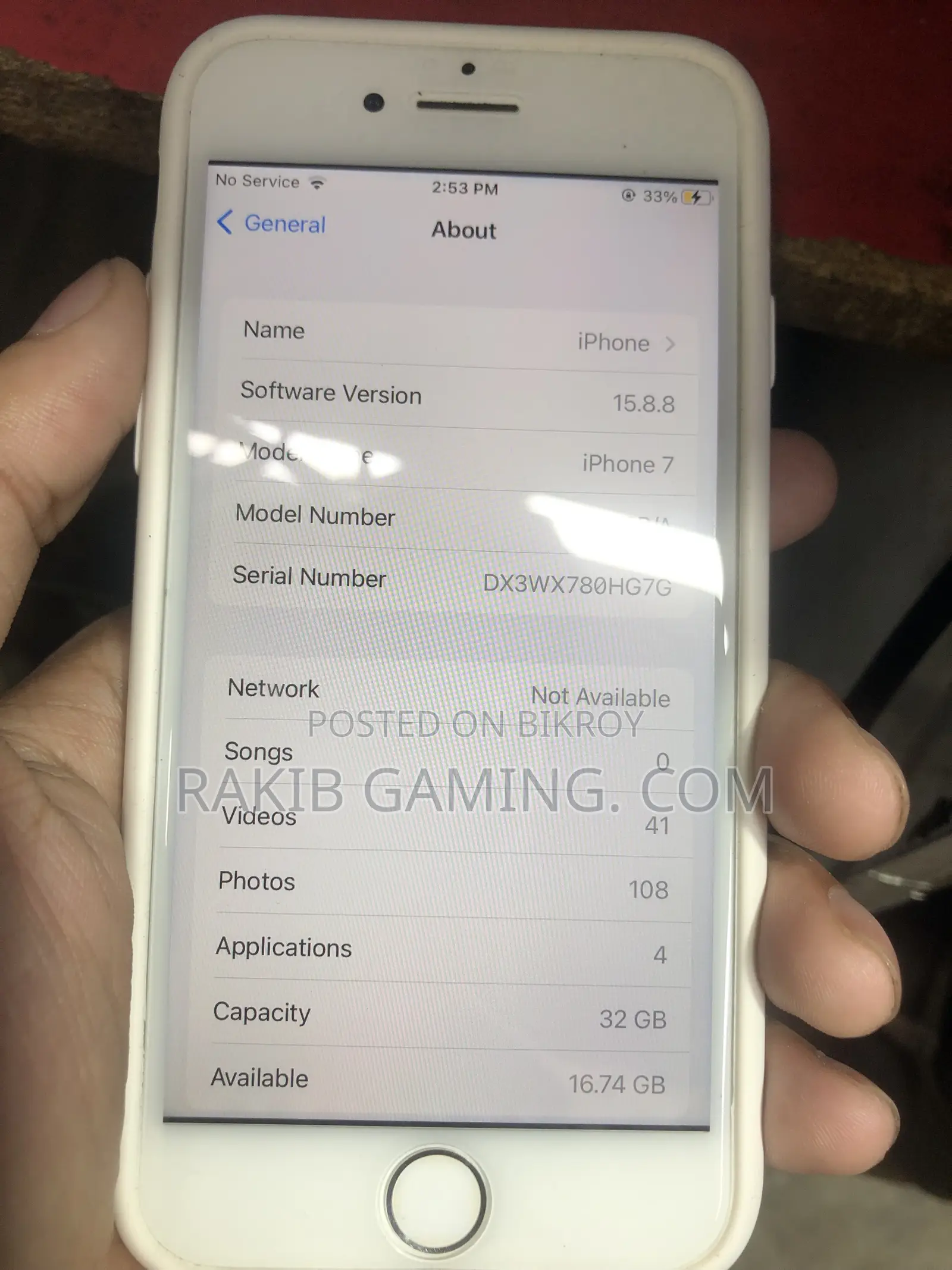 Apple iPhone 7 32 GB White