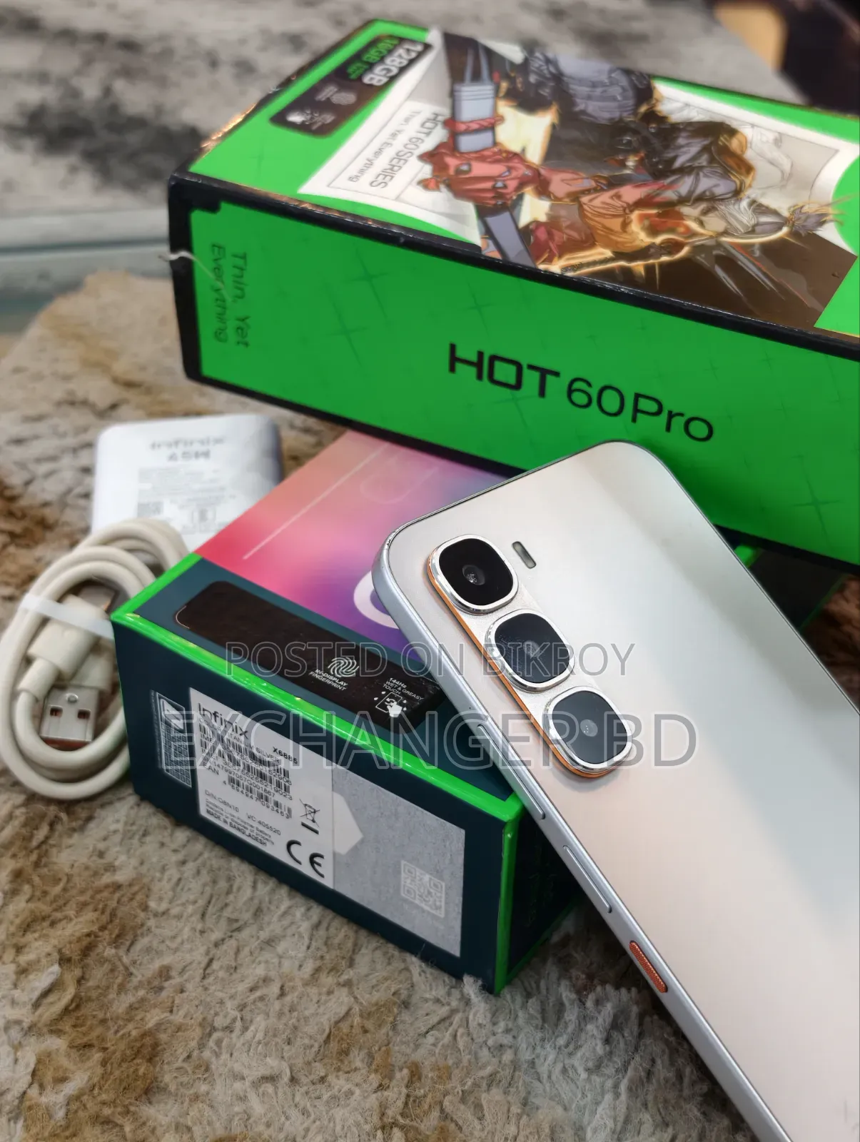 Infinix Hot 60 Pro 128 GB Gray