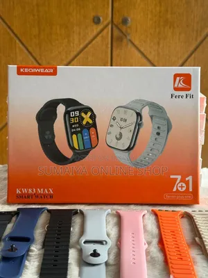 Keqiwear KW83 Max Smart Watch (7+1 Strap Combo)