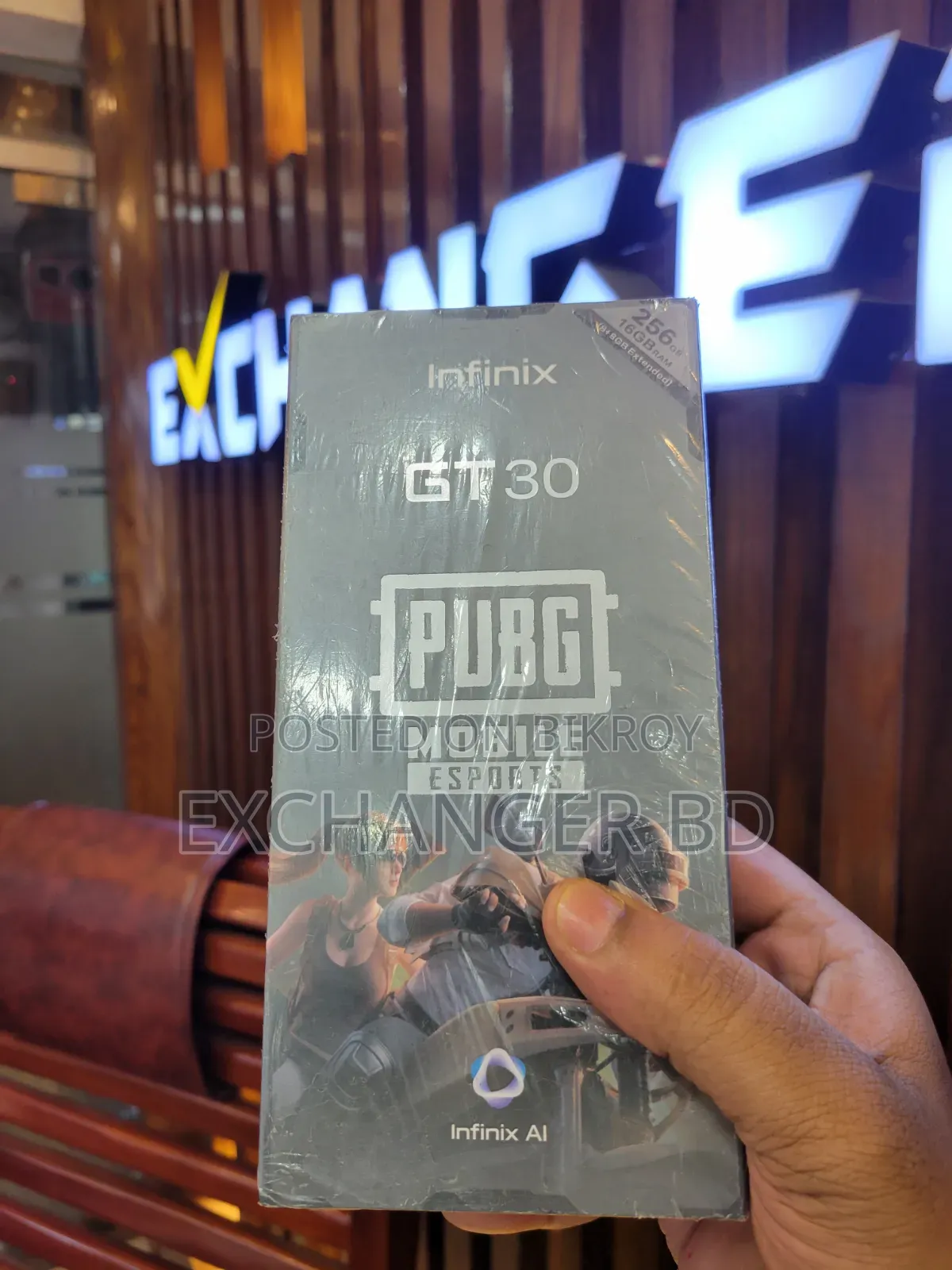 New Infinix GT 30 5G 256 GB Gray