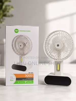 Dp Desktop Rechargeable Fan
