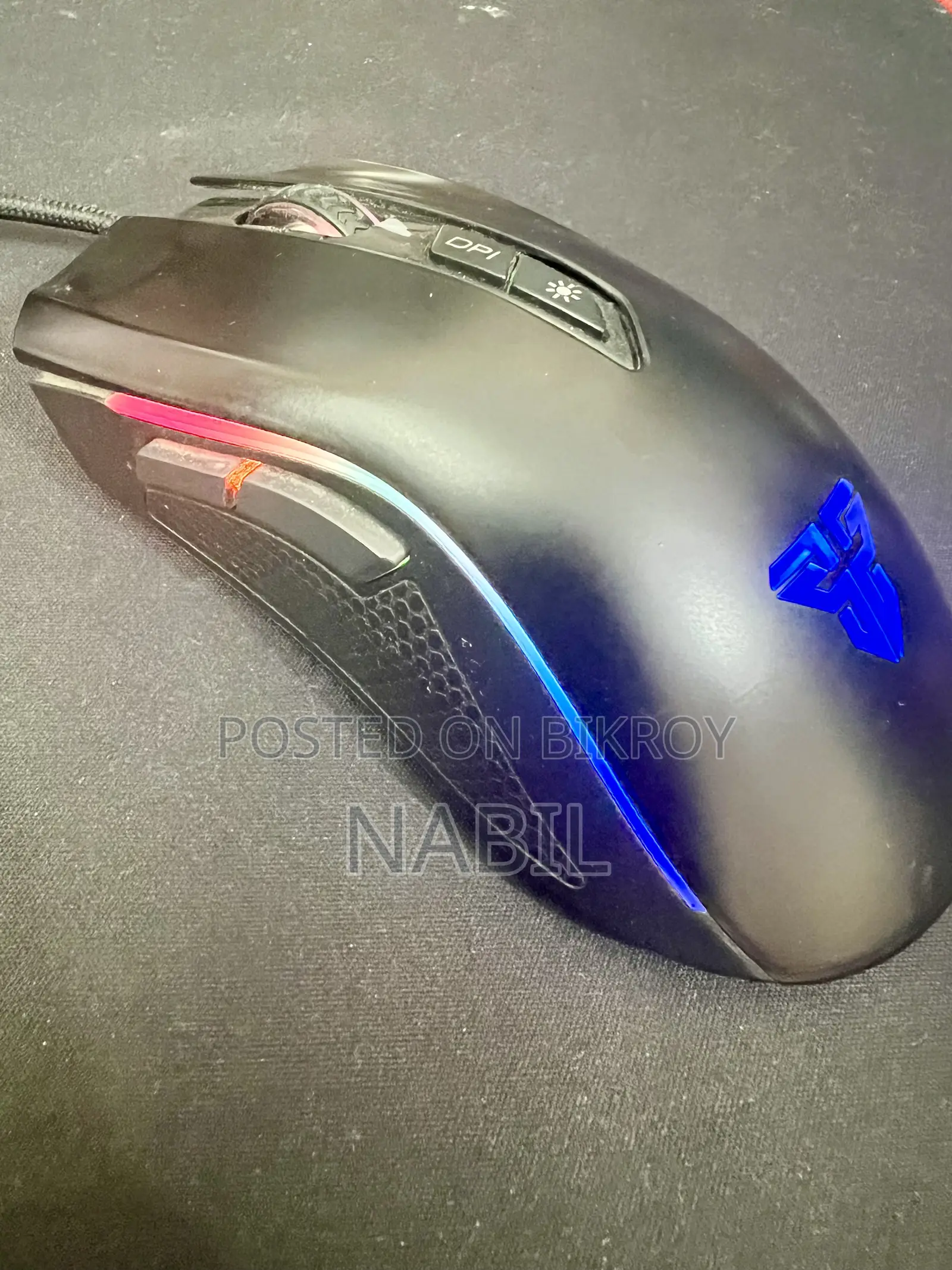 মাউসপ্যাড সহ Fantech X4s ম্যাক্রো প্রো গেমিং মাউস