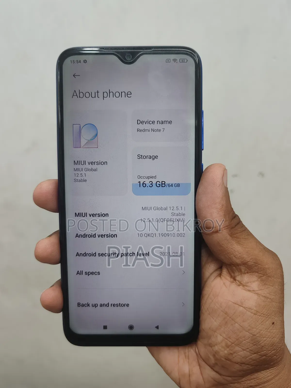 Xiaomi Redmi Note 7 64 GB Blue