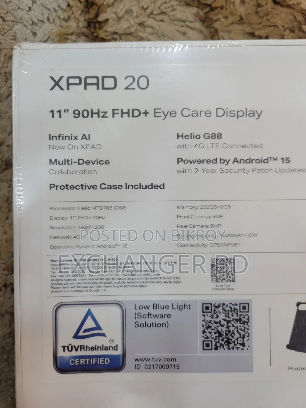 Infinix Xpad 20