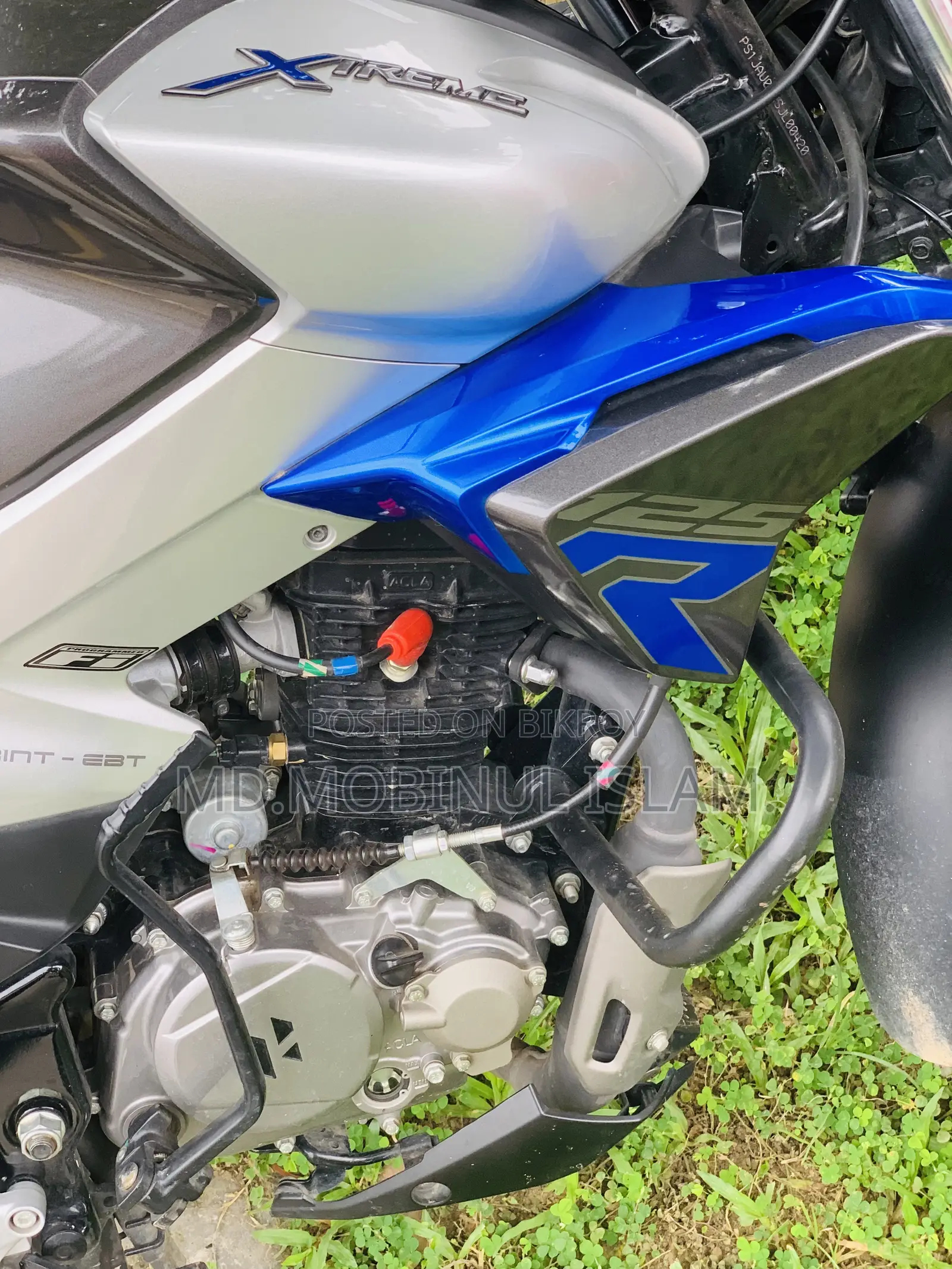 নতুন Hero Xtreme 125R 2025 নীল