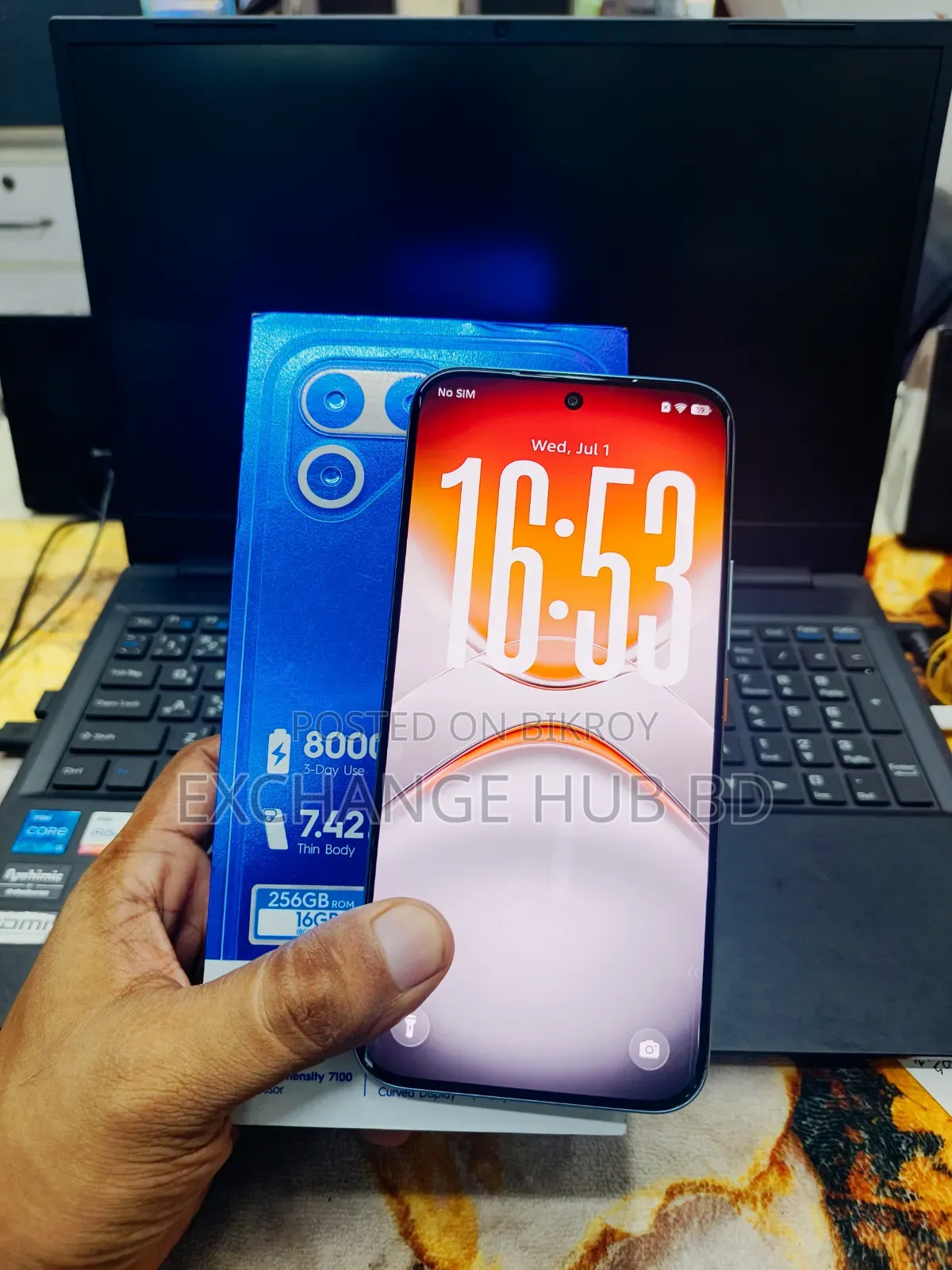 New Tecno Pova Curve 2 256 GB Silver