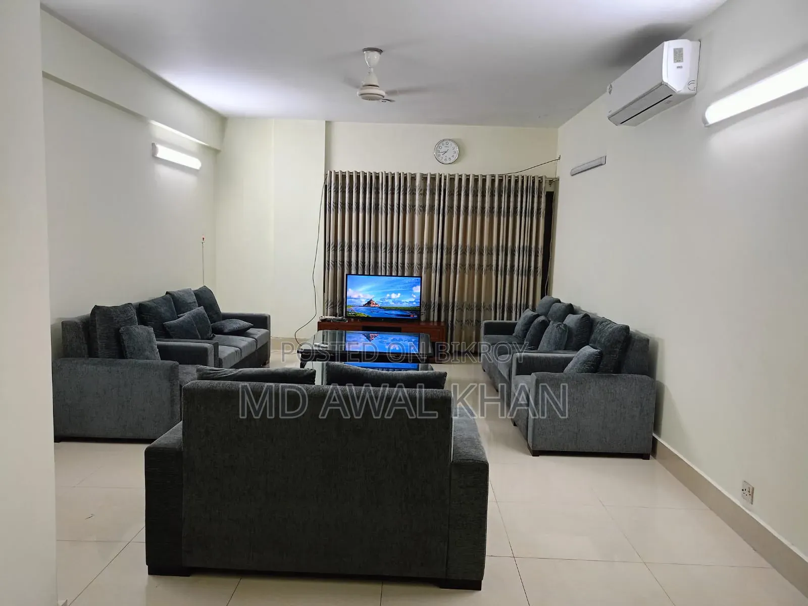 Furnished 4-Bedroom Apartment in Gulshan for rent