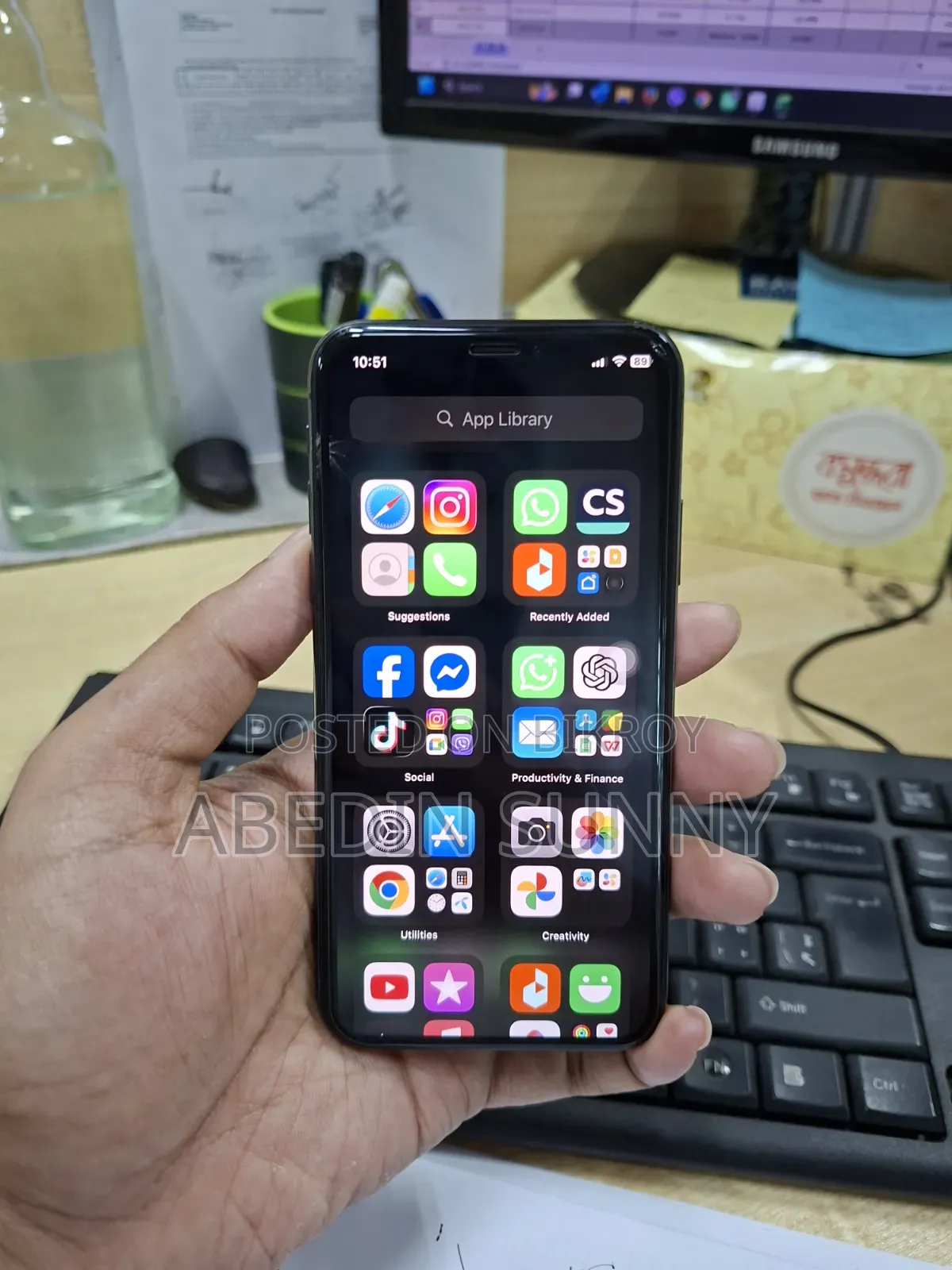 Apple iPhone X 64 GB Black