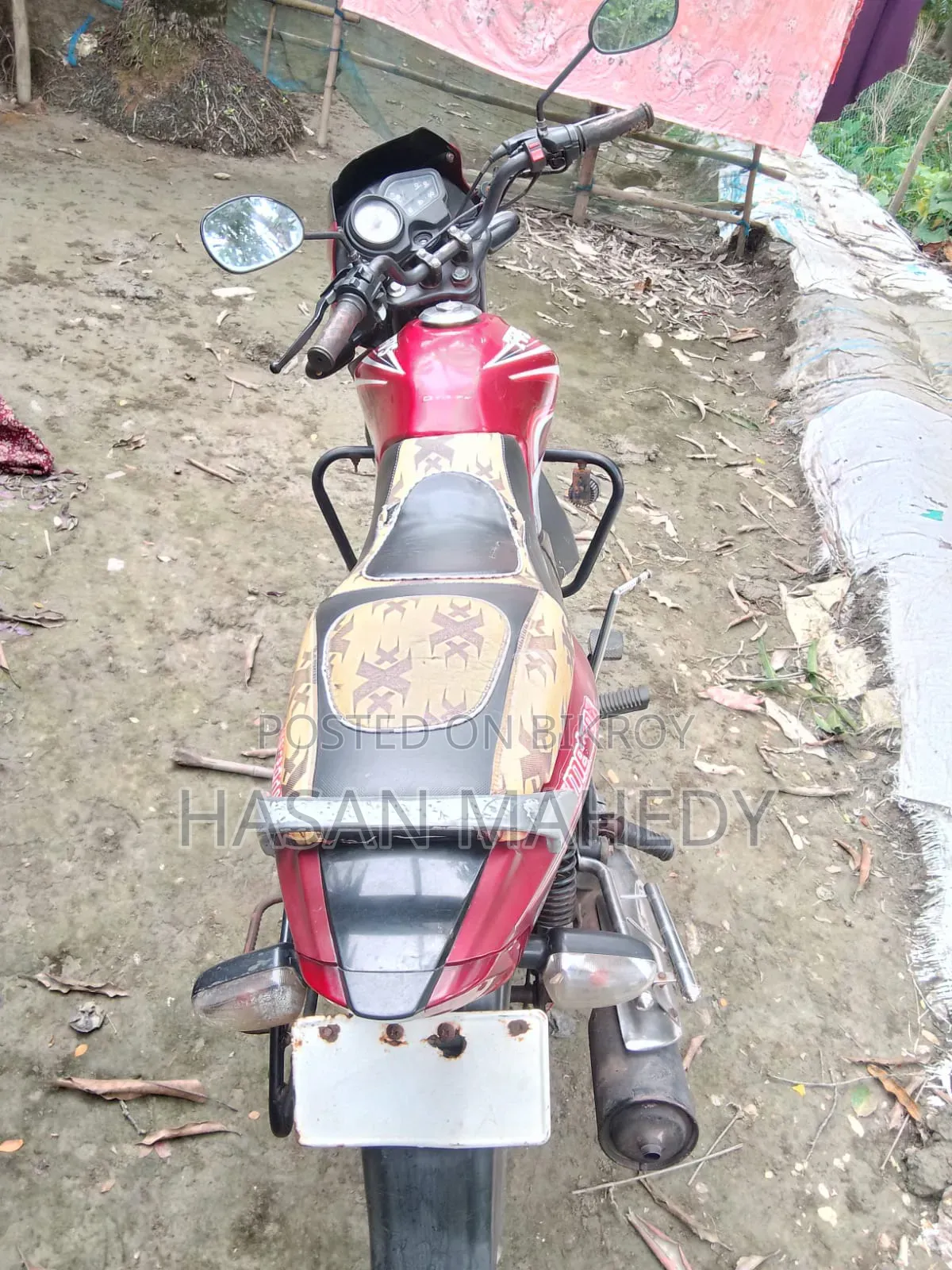 TVS Metro 2017 Red