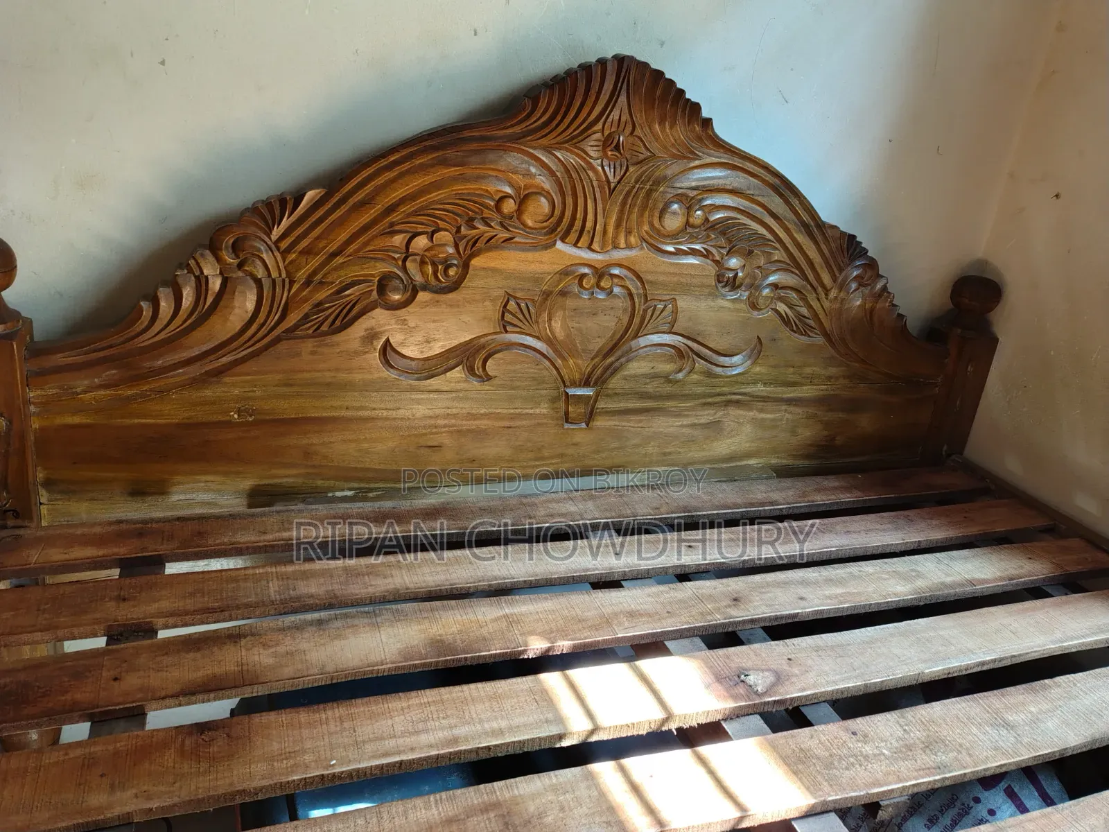 Wooden Bed (Used)