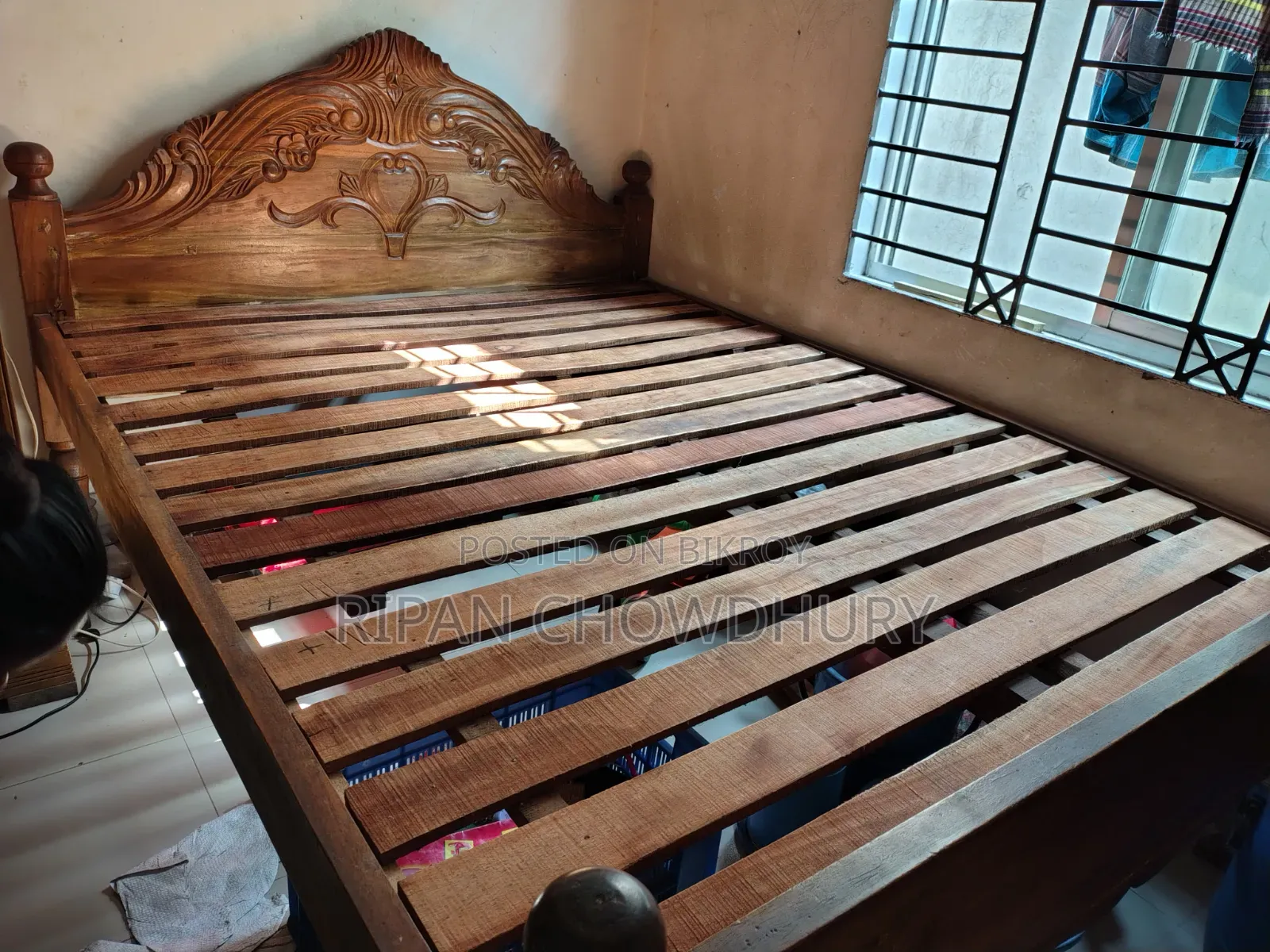 Wooden Bed (Used)