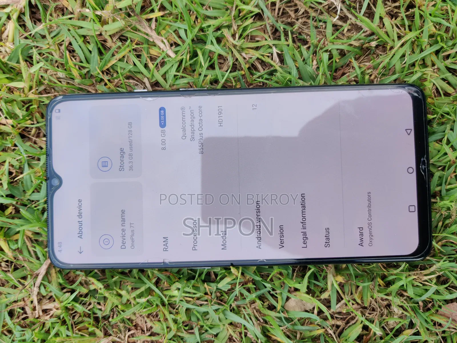 OnePlus 7T 128 GB Black