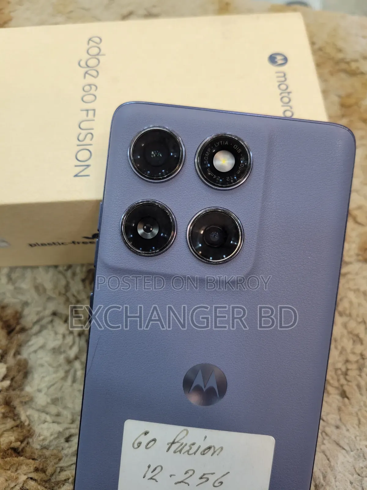 Motorola Edge 60 Fusion 256 GB Gray