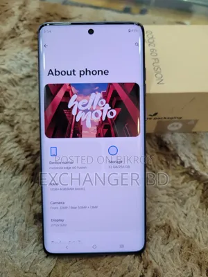 Motorola Edge 60 Fusion 256 GB Gray