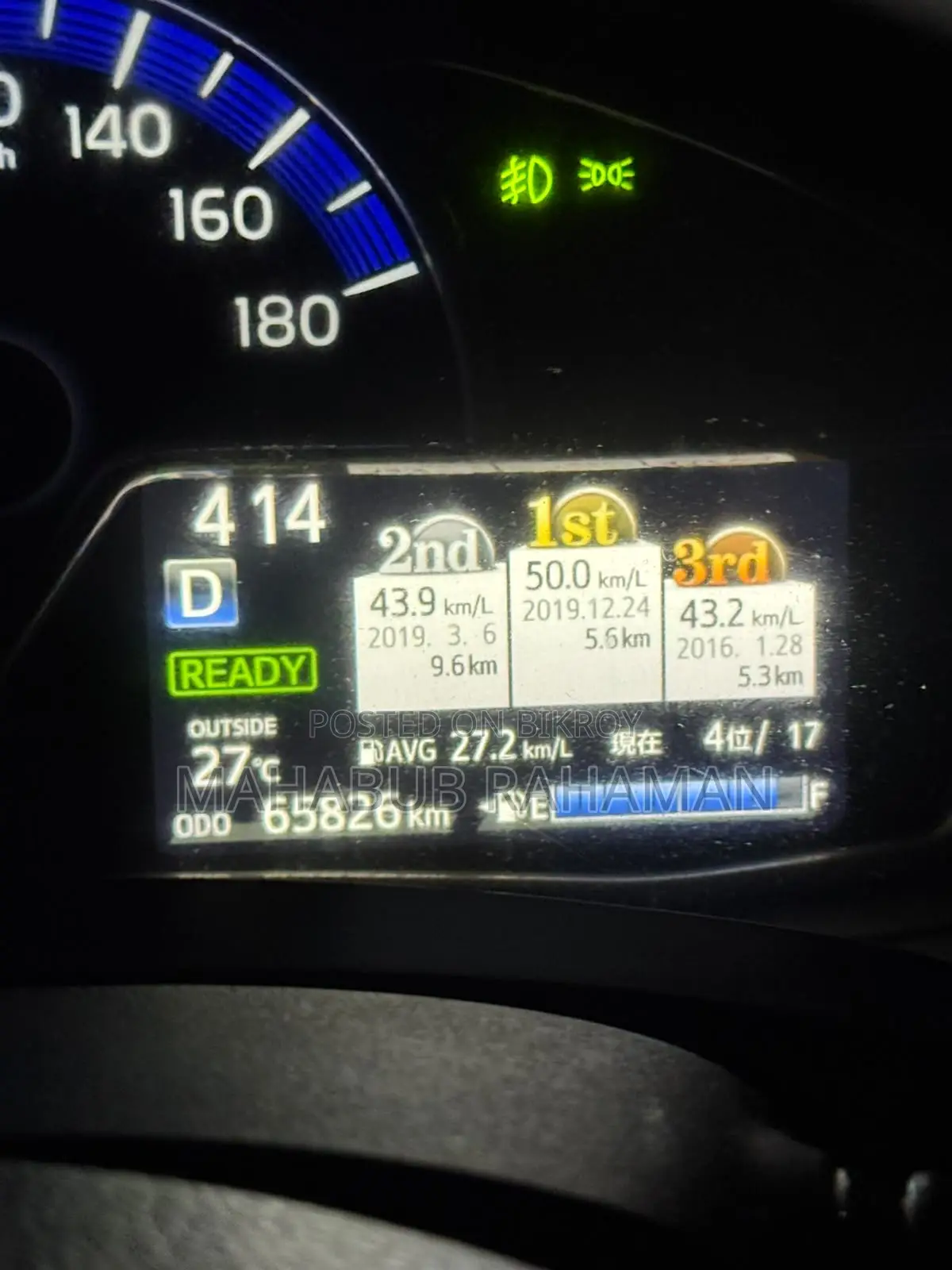 Toyota Axio 2015 Silver