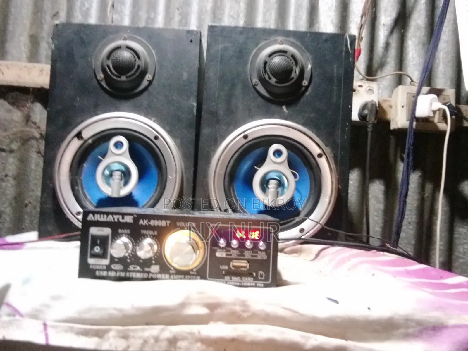 The speaker is very good, you can take it if you want
