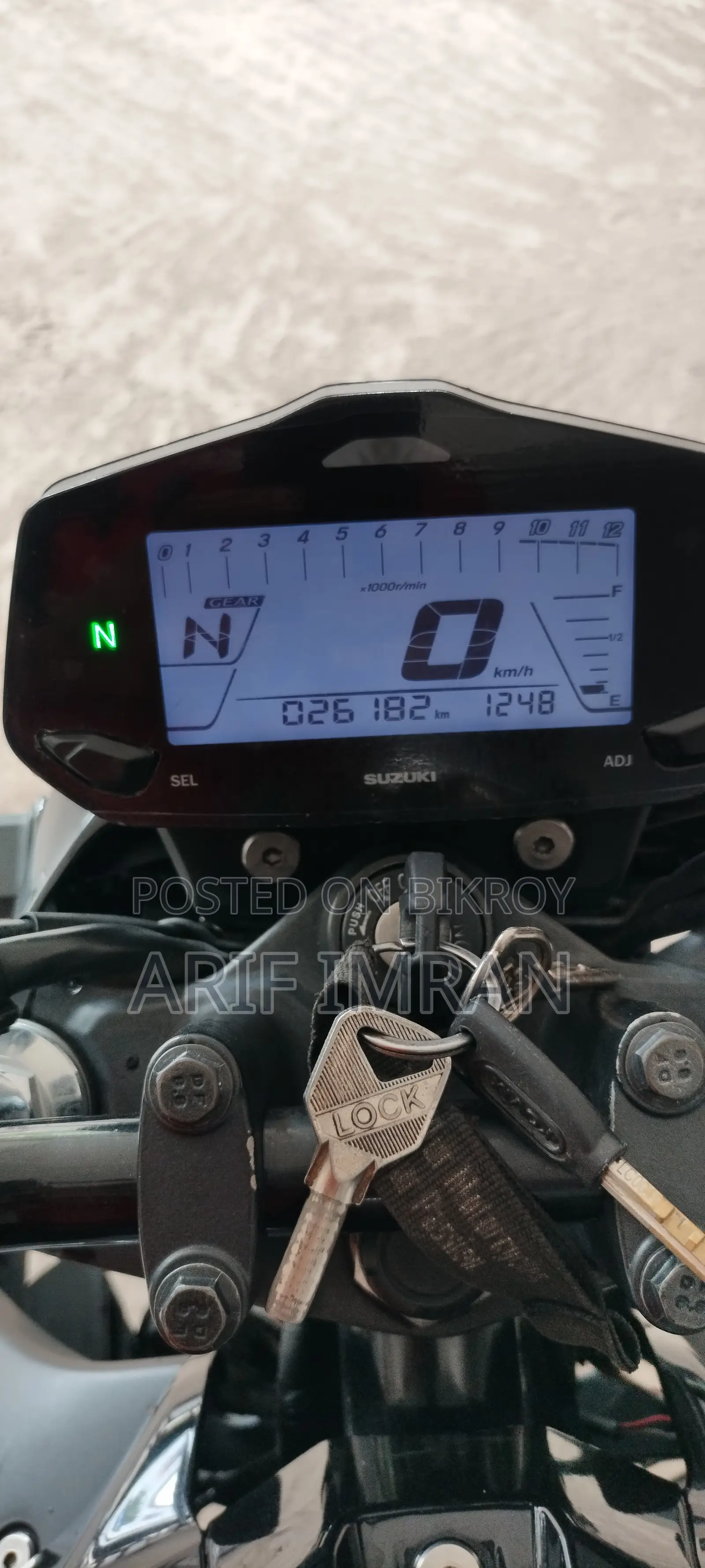 Suzuki Bike 2023 Black