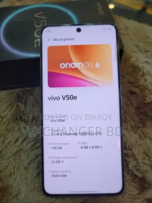 Vivo V50e 128 GB White
