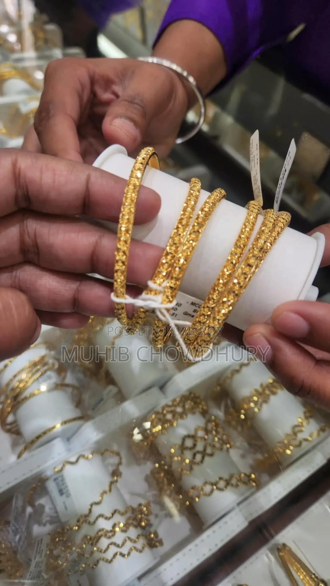 22 Karat 916 Gold Casting Bangle | With Bill | Malaysian Gold