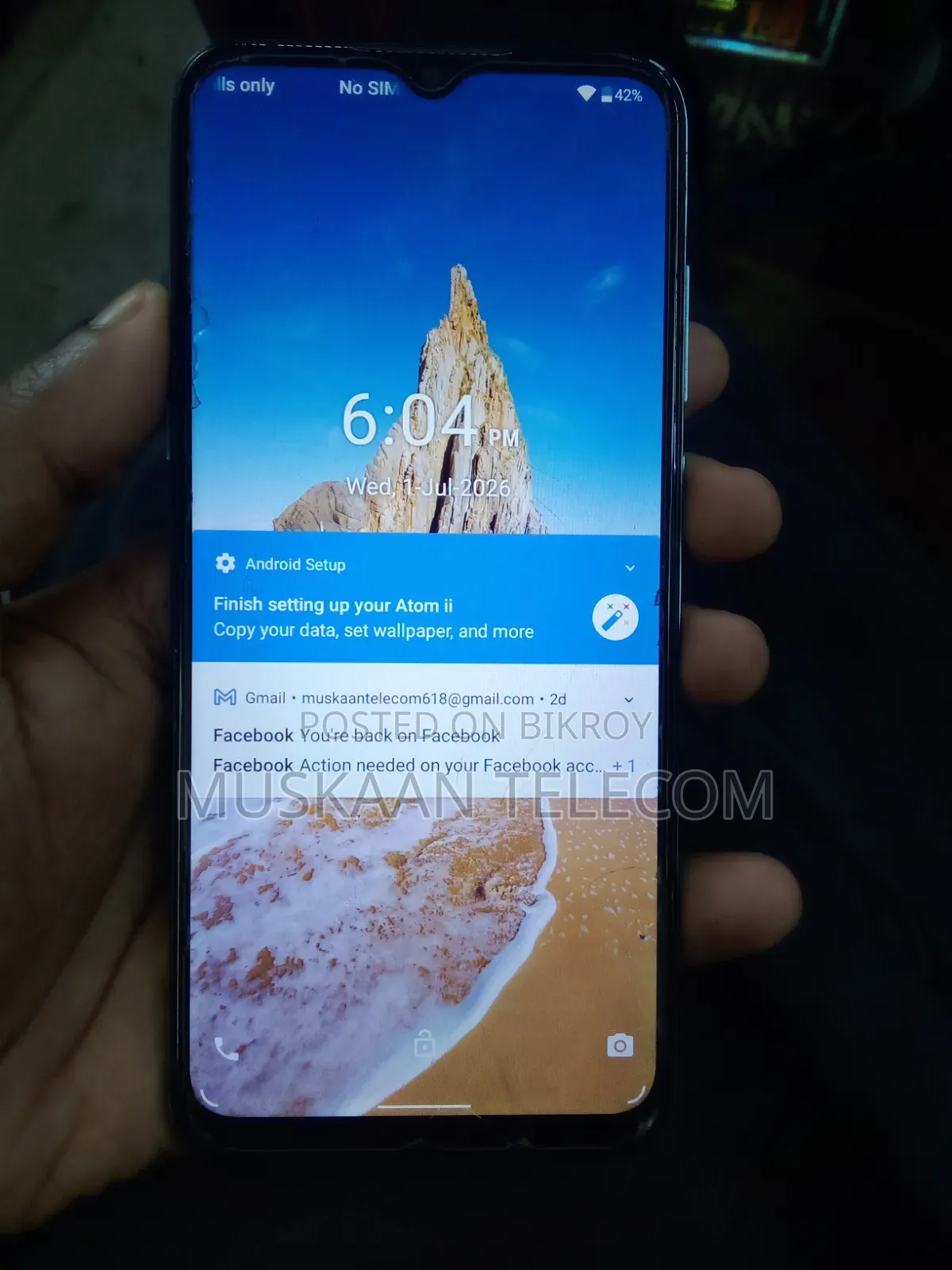 Symphony ATOM II 32 GB Blue