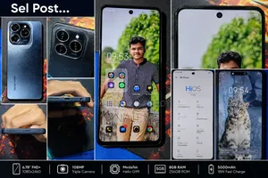 টেকনো স্পার্ক ২০ প্রো ২৫৬ জিবি ব্ল্যাক
