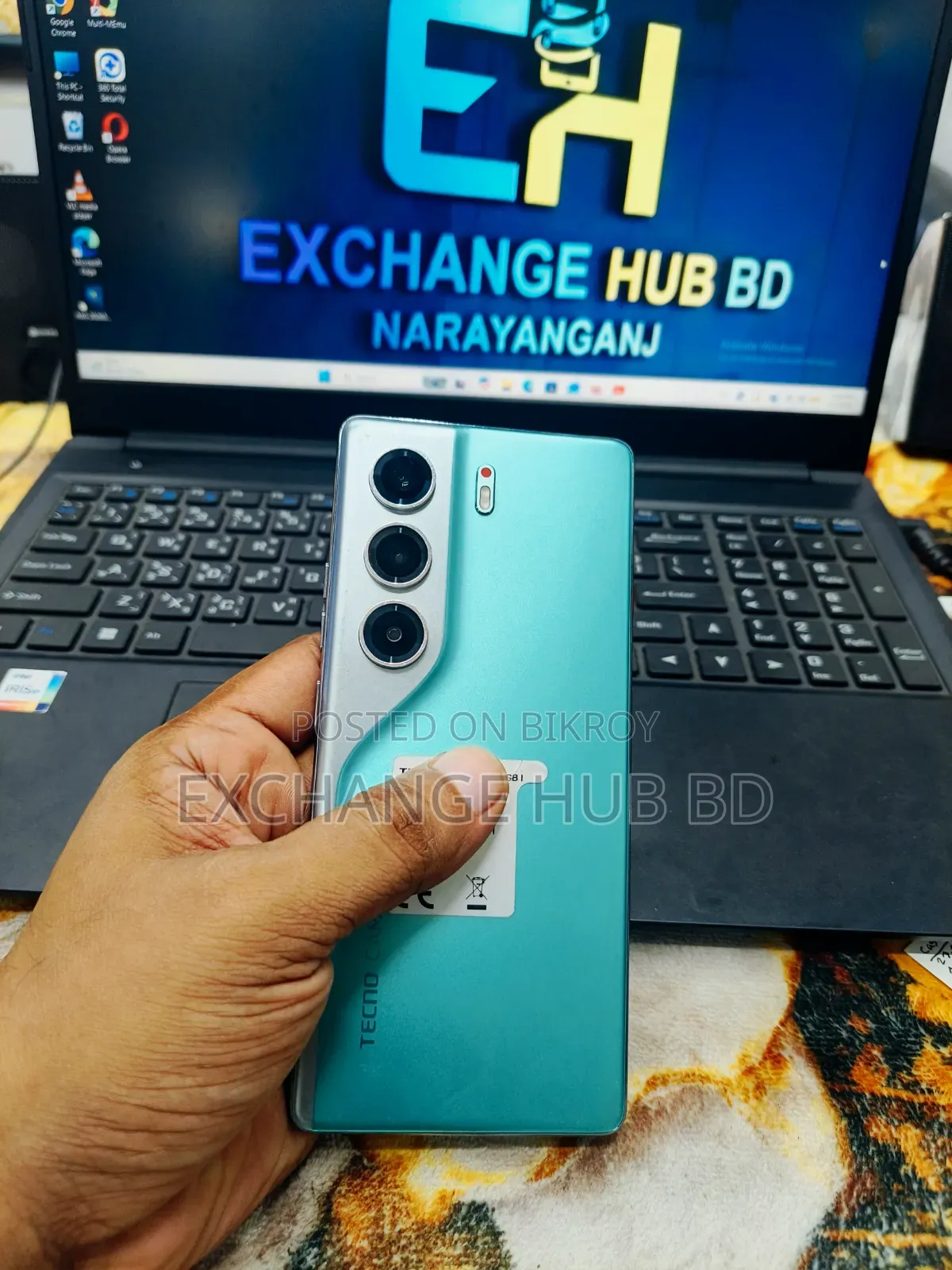 Tecno Camon 40 256 GB Green