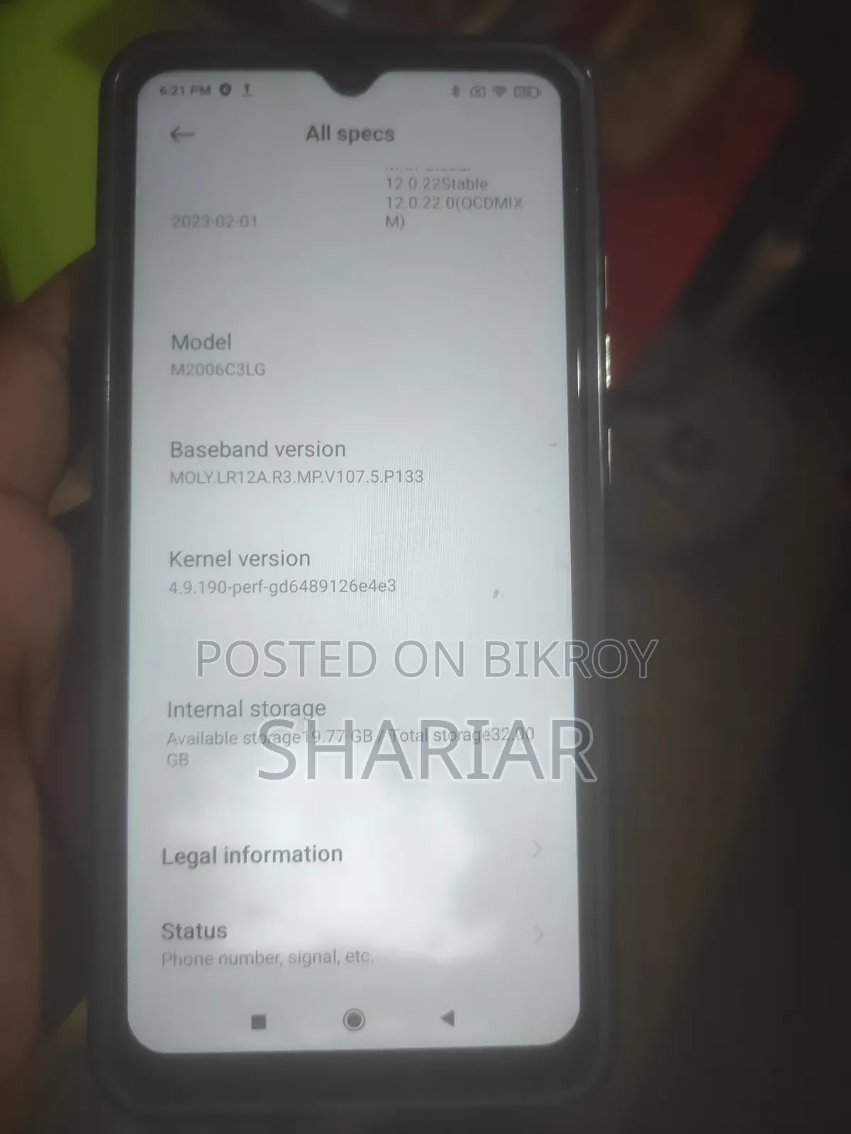 Xiaomi Redmi 9A 32 GB Black