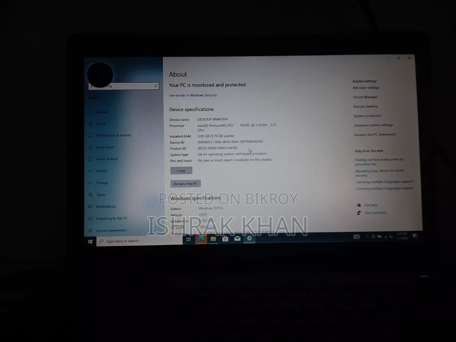 Laptop Asus K52F 6GB Intel Celeron HDD 500GB