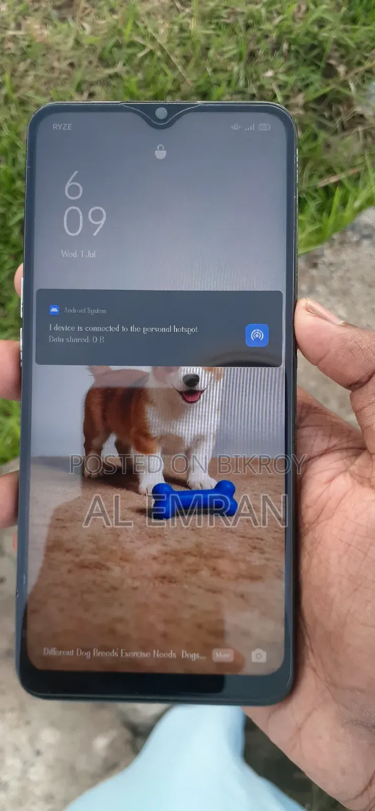 Oppo F15 256 GB Blue