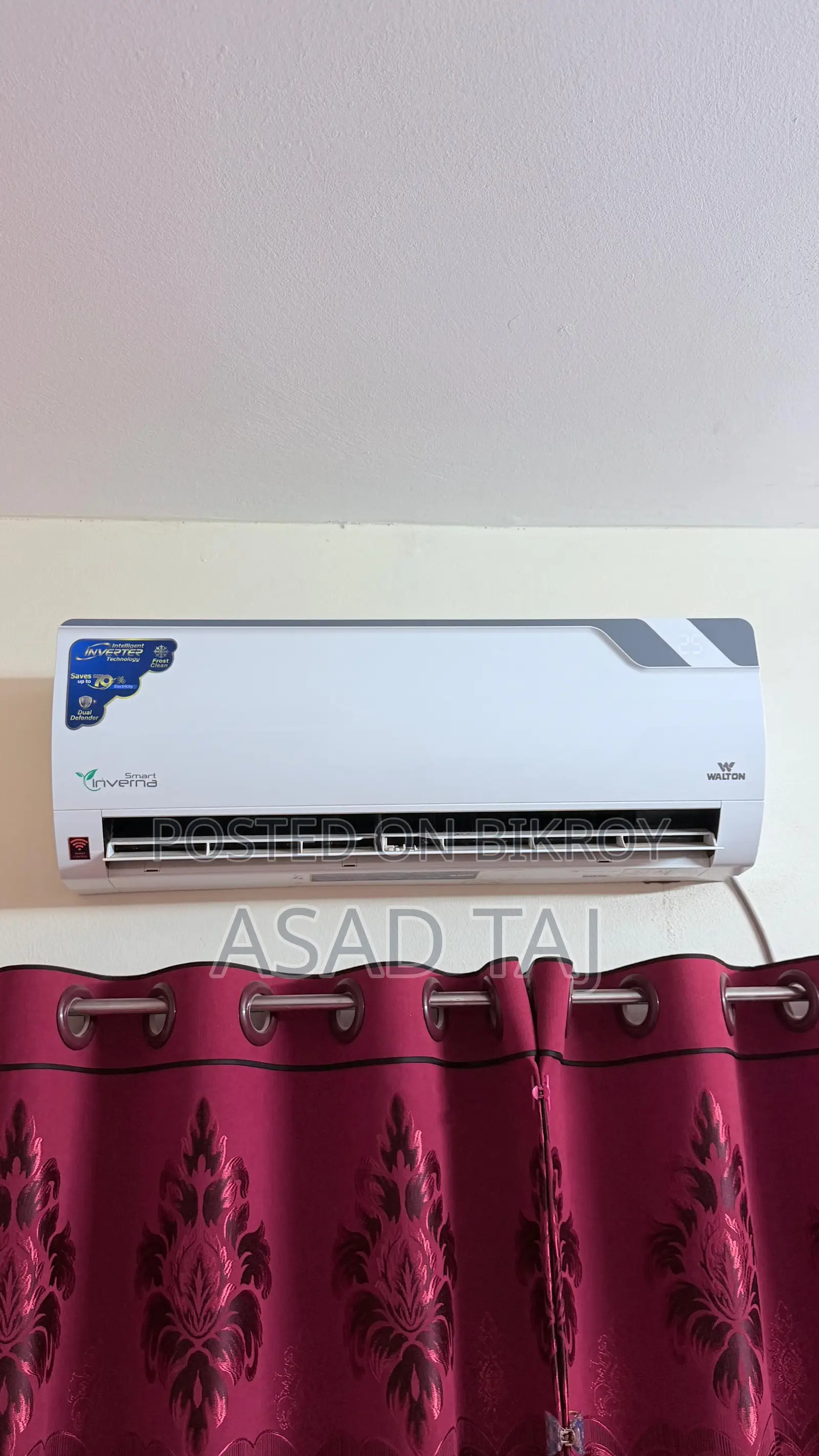ওয়ালটন ১.৫ টন স্মার্ট ইনভার্টার এসি