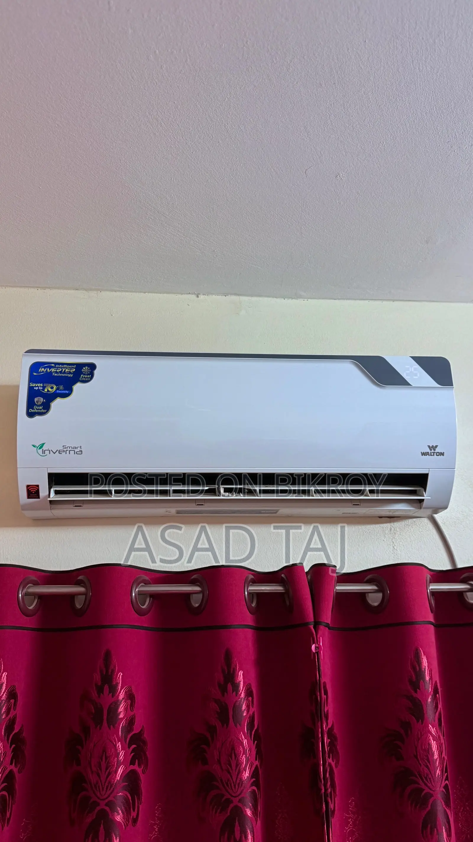 ওয়ালটন ১.৫ টন স্মার্ট ইনভার্টার এসি