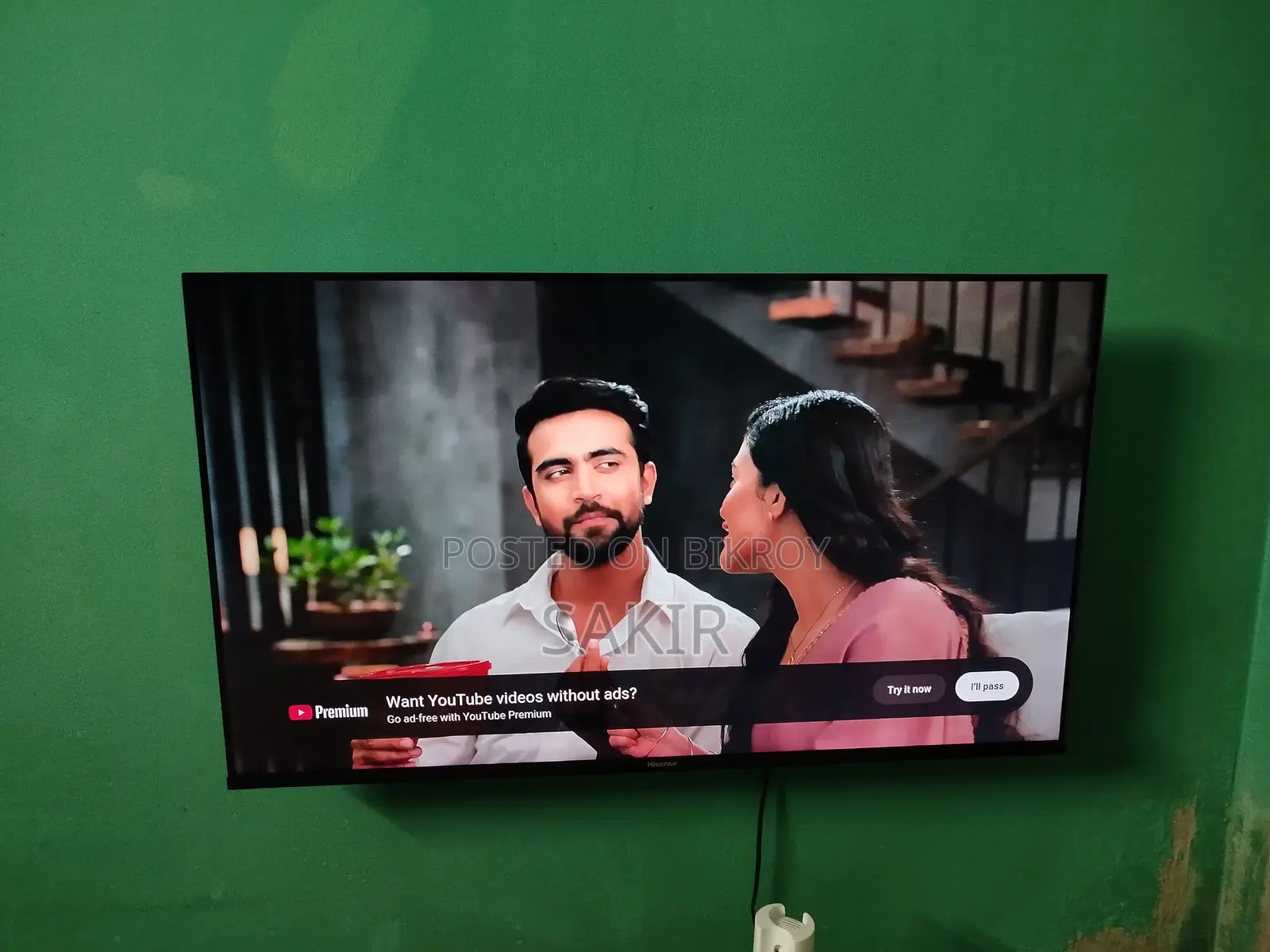 Hisence Tv and Lg Refrigerator Are Up for Sell