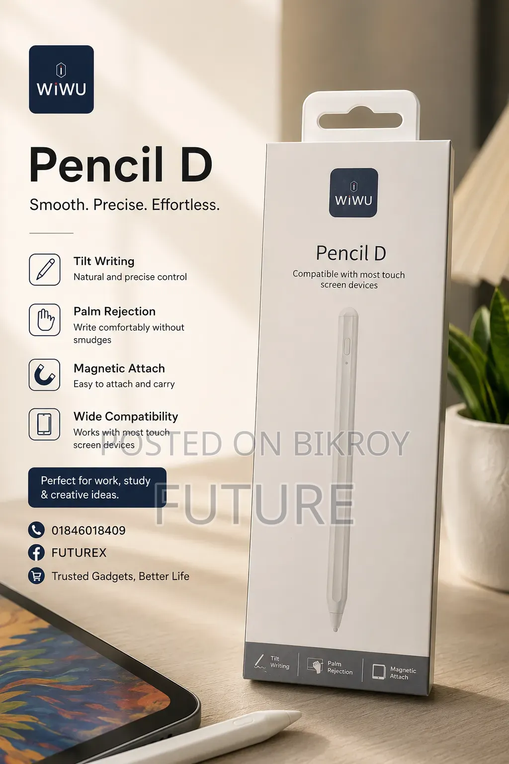 Wiwu Pencil D Universal Stylus Pen.
