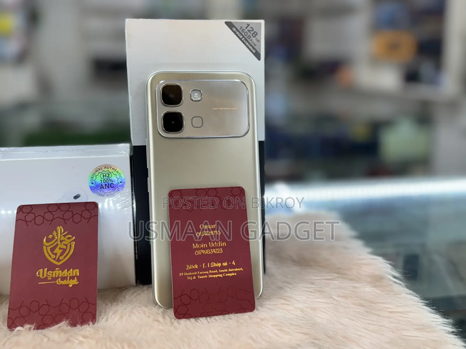 Infinix Note Edge 128 GB Silver