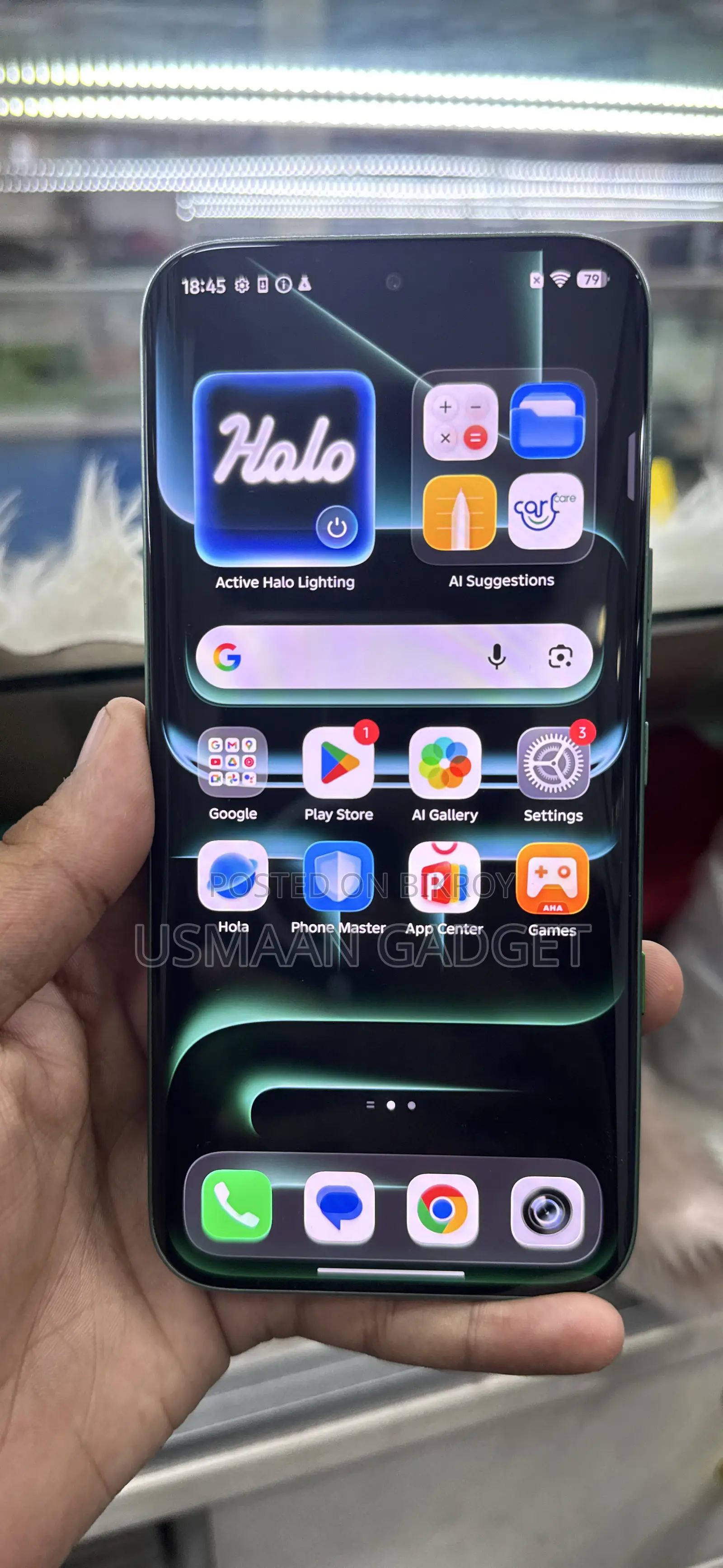 Infinix Note Edge 128 GB Green