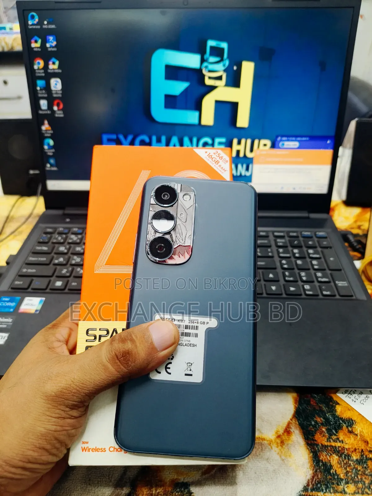 Tecno Spark 40 Pro+ 256 GB Black
