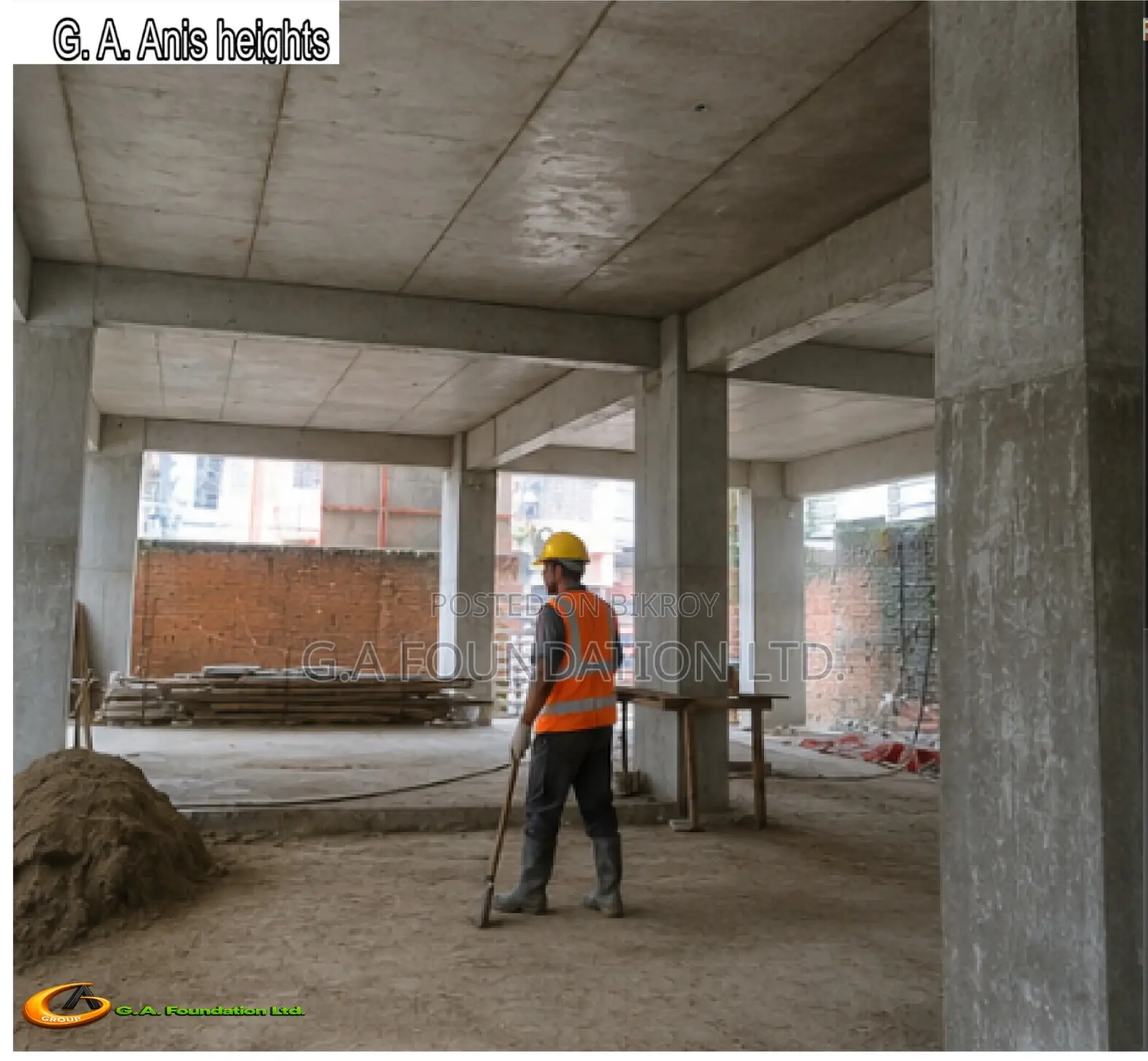 3-bedroom Apartment in G. A. Anis Heights, Mirpur for Sale