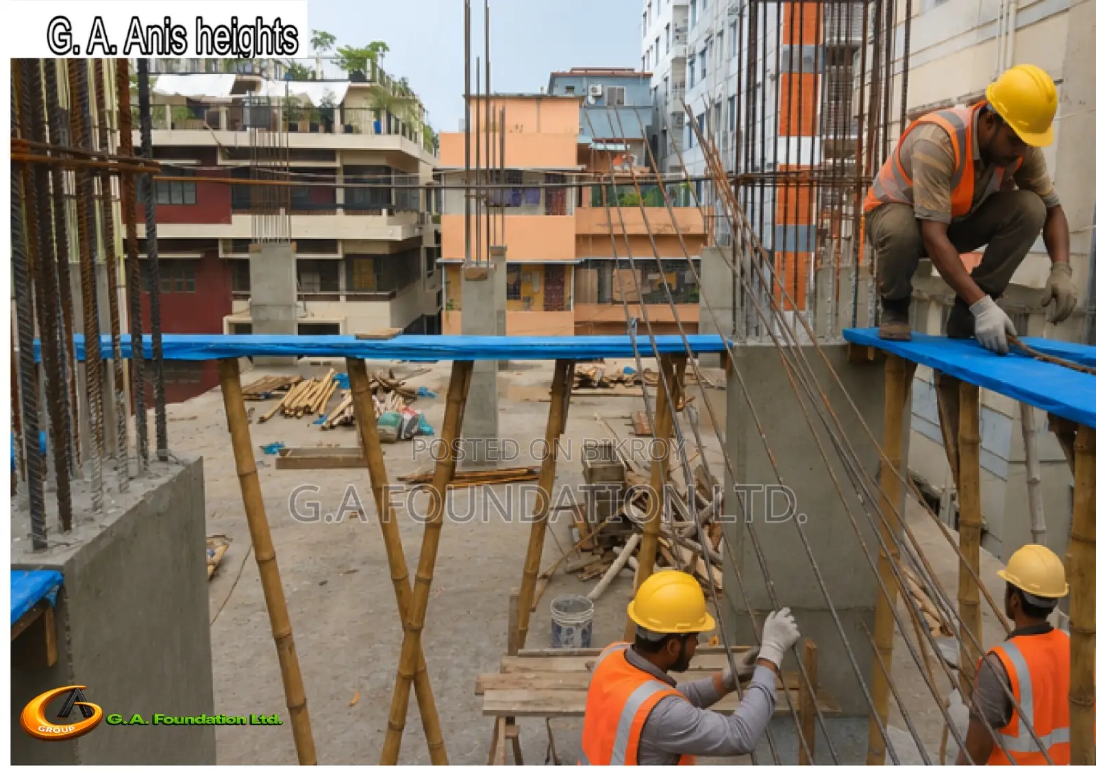3-bedroom Apartment in G. A. Anis Heights, Mirpur for Sale