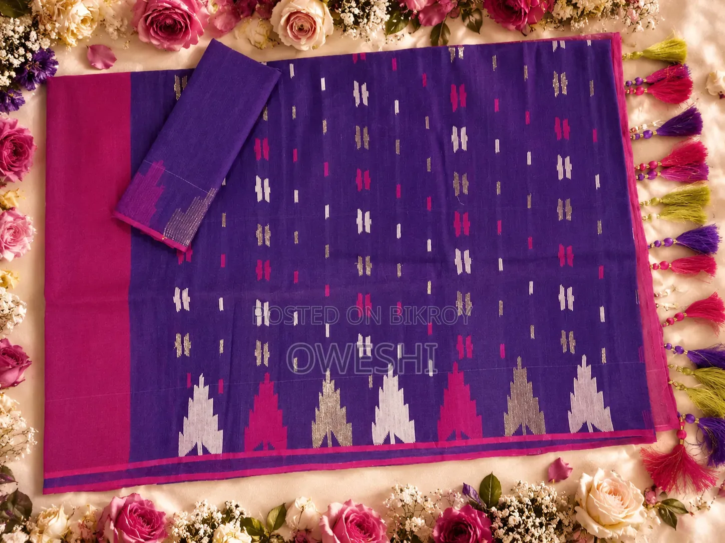 Budget Friendly Authentic Handloom Dhakai Jamdani