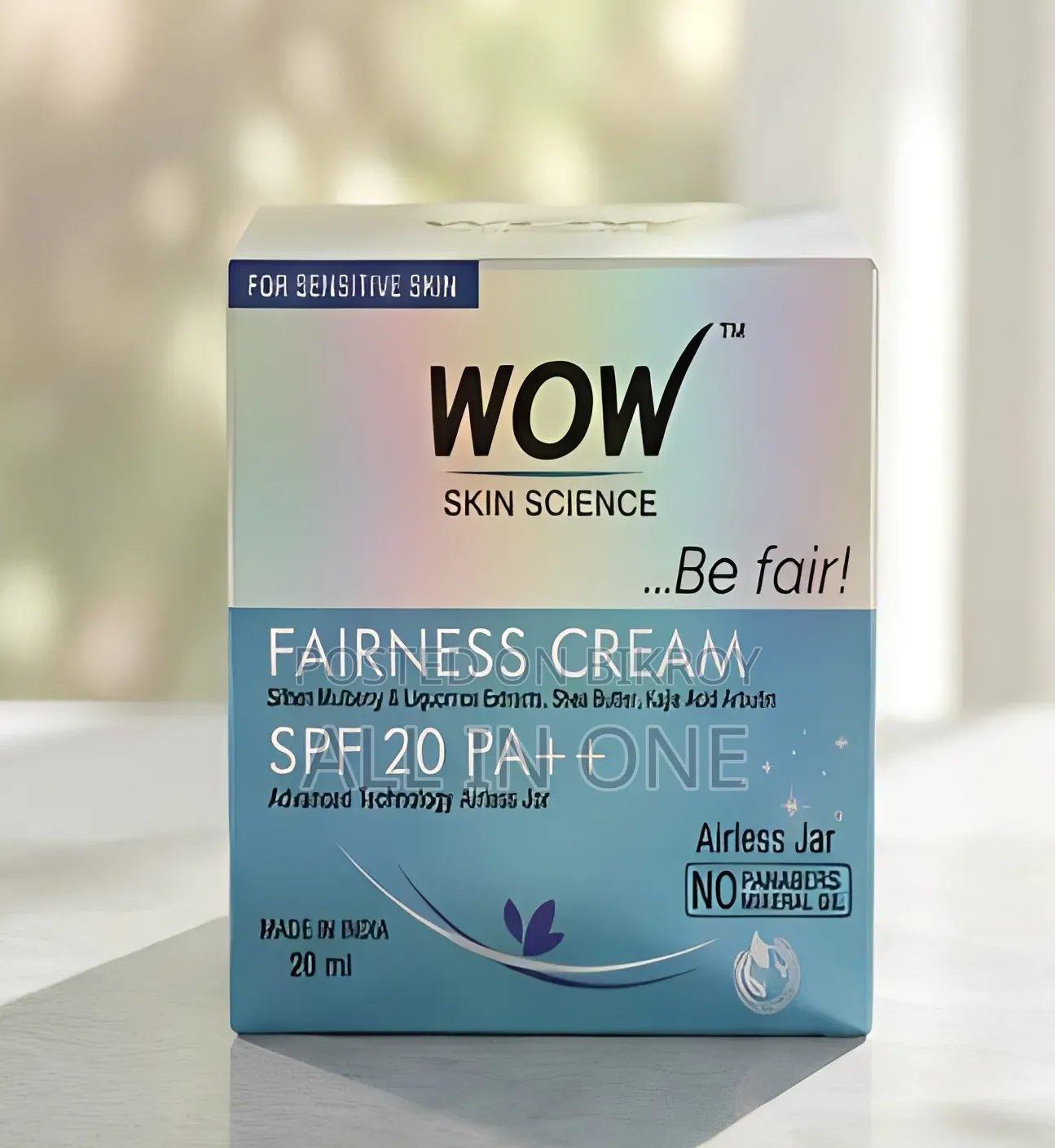 Wow Skin Science Fairness Cream With Saffron Mulberry Extract