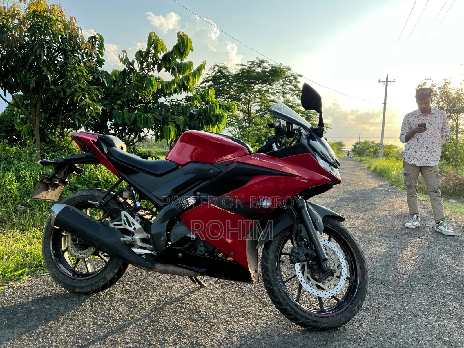 Yamaha R15 V3 2022 Red