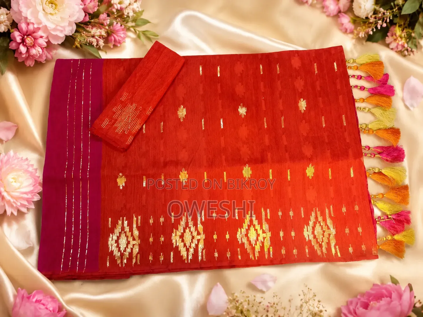 Budget Friendly Authentic Handloom Dhakai Jamdani