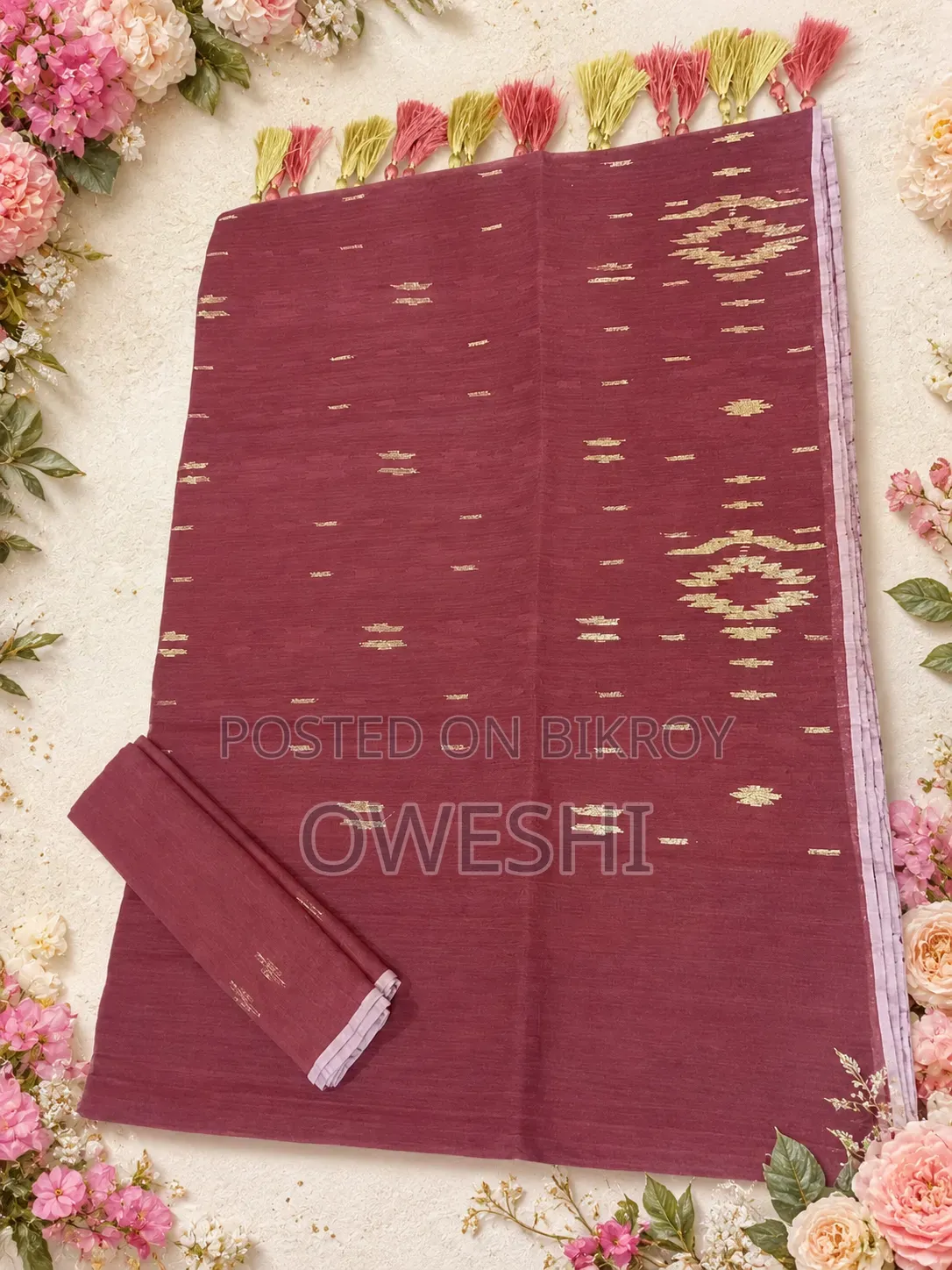 Budget Friendly Authentic Handloom Dhakai Jamdani
