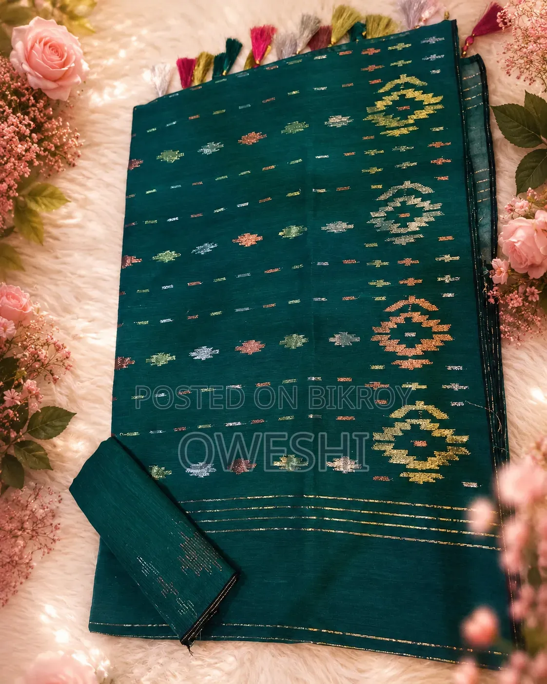 Budget Friendly Authentic Handloom Dhakai Jamdani