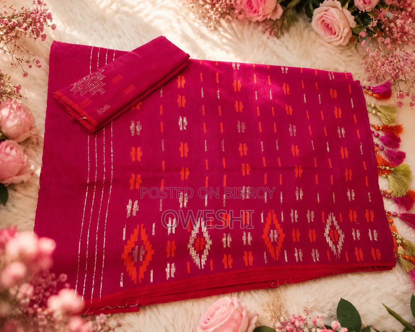 Budget Friendly Authentic Handloom Dhakai Jamdani