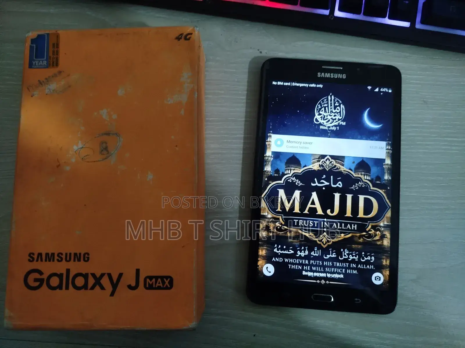 Samsung Galaxy J Max 8 GB Black