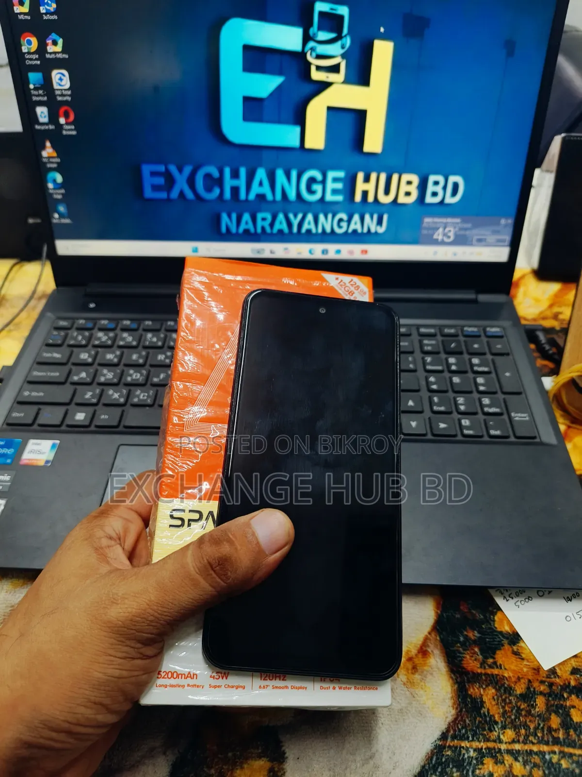 Tecno Spark 40 128 GB Black
